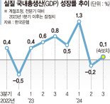 3분기 '0.1% 성장' 쇼크… 年 2.4% 물건너갔다[경제전망 수정 불가피] 