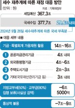 ‘30조 세수 펑크’에… 기금 16조·교부세 6조5천억 총동원