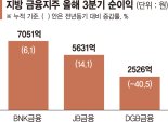 JB·BNK 웃는데, DGB 나홀로 '뒷걸음질'