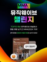 MMA 티켓 100매를?! 멜론, '뮤직웨이브 챌린지' 진행