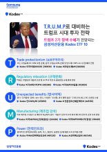 삼성운용이 제안한 트럼프 2기 정책 테마 'T.R.U.M.P' 는?