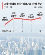 강남 신고가 행진에 서울 평균 집값 '역대 최고'