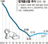 합계출산율 9년만에 반등하나… 올 0.74명 전망