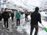 오세훈, 출근길 제설 작업 점검…"시민 불편 없도록 최선"