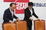 한동훈, 野 감사원장·검사 탄핵에 "무정부 상태로 몰아가는 것"
