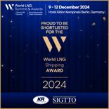 한국선급, 'The World LNG Shipping Award 2024' 후보 선정