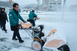 11.6㎝ 눈 내린 고창군…제설기 13대 추가 보급
