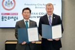 이상일 용인시장, 美버지니아주 페어팩스 카운티와 '우호결연 체결'