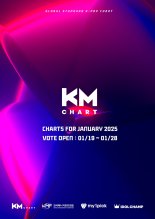 KM차트, 1月 선호도 조사 실시