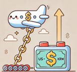 원·달러 환율 상승, 항공 ·배터리업체 외화환산손실 ↑ [fn마켓워치]
