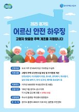 경기도, 고령자·장애인 등 주거약자 899가구 '주택개조 지원'