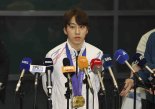 박지원 어쩜 이리 의젓할까... "상대로서 존중, 친구 린샤오쥔에게 고생했다고 말했죠" [하얼빈 AG]