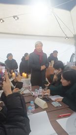 "태워진 소멸, 새 시작입니다"..청도를 환하게 밝힌 이배 '달집 태우기'