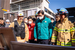 부산시, 기장군 신축공사장 화재 사고 대응 총력