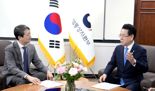 김영록 전남도지사, 안덕근 산업부 장관에 AI 슈퍼클러스터 허브 등 현안 건의