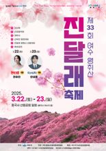 여수시, 22~23일 영취산진달래축제 개최