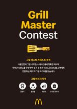 맥도날드, 전국 최고 버거 장인을 찾아라 '그릴 마스터 콘테스트'