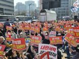[현장]"尹 탄핵 기각돼도 싸운다"…총공세 펼친 탄핵 찬성 집회, 野5당 합세