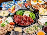 팔도, 숯불 닭갈비 프랜차이즈와 함께 '팔도비빔면 볶음밥' 출시
