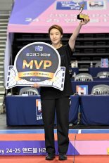 핸드볼 H리그 남녀 MVP에 박광순·박새영