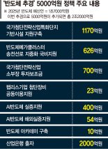 반도체 골든타임 사수… 소부장·인프라에 5천억 집중 지원[추경 12조로 증액] 