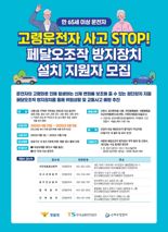 TS, 고령운전자 교통사고 막는 '페달 오조작 방지 장치' 200대 무상 보급