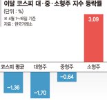 널뛰기 장세에 소형주만 살아남았다