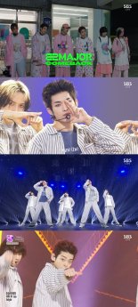 '인기가요' 82메이저, '뭘 봐(TAKEOVER)'로 '특별 퍼포먼스' 완성