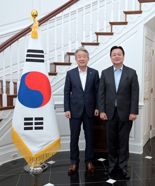 강호동 농협중앙회장, 미국 방문 “K푸드 수출 활로 모색”