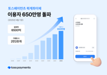 토스페이먼츠 ‘퀵계좌이체’, 출시 2년 만에 누적 이용자 수 650만명 돌파
