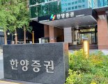 한양증권, 1분기 순이익 211억원…작년 대비 58%↑