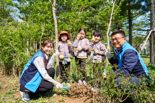 "청량산에 라일락 70송이 피었다"...삼천리, 식목행사로 70주년 기념
