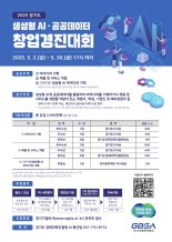 경기도, '생성형AI·공공데이터 활용 창업경진대회' 참가자 모집