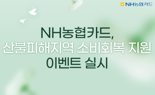NH농협카드, 산불피해지역 소비회복 지원 이벤트 실시