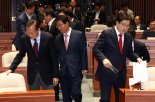 김문수 불참 속 국힘 지도부 "金, 신속한 단일화 약속 잊지말라"