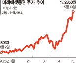 잘나가는 증권주 한달새 35% 올랐다
