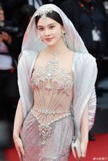 “살색이 너무 많이 보였나…” 칸 레드카펫서 쫓겨난 中 여배우