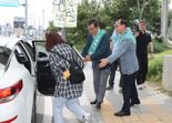 "강릉에선 솔향콜택시 이용하세요"...수수료없이 신속 배차