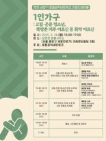 12대 로펌 연합 '로펌공익네트워크', 1인 가구 지원방안 모색한다