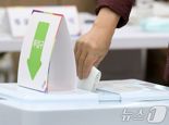 몸에 성조기 두르고 투표 참관한 40대 女 현행범 체포