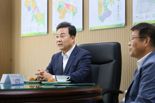 김성제 의왕시장, 이한준 LH공사 사장 만나 '주요 현안 논의'
