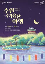 '밤에 더 빛나는 수원화성'...수원시, 국가유산 야행 13~15일 진행