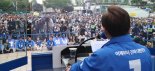 성남서 초심 다지고, 여의도서 내란심판 호소..이재명 마지막 선거운동