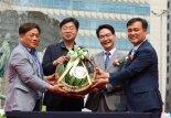 '500만원 낙찰' 고창 수박…5000덩이 완판