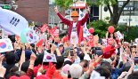 '국토종단 유세' 金… "李가족 의혹에 국민적 공분 거세게 일고 있다" [선택 2025 피날레 유세]