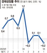 1분기 내수부진에 성장률 -0.2%.. 1인당 국민소득 5000만원 넘어