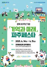 경기도, 14~15일 광복 80주년 기념 '기억과 미래' 파주페스타 개최