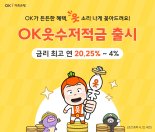 '최고 연 20.25%' OK저축은행, 읏수저적금 출시