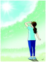 푸르른 계절의 응원받으며… 혼자가 아니기에, 다시 한번 일어선다 [작가와의 대화]