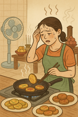 "폭염에 전 부치고 차에서 울었다"…한여름 제사 준비에도 에어컨 끄는 시댁
